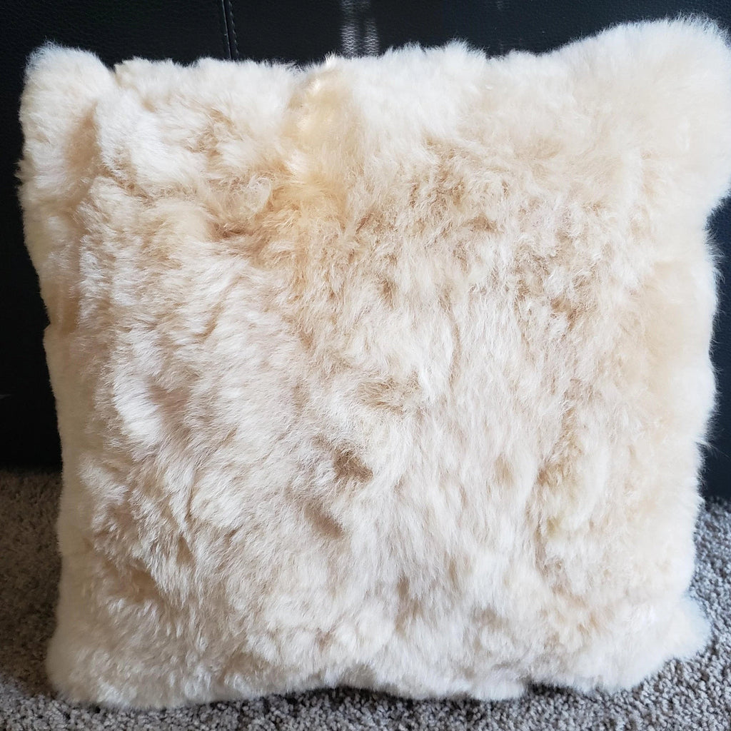 Alpaca Fur Throw Pillows