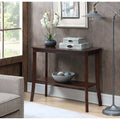 Designs2Go Baja Console Table in Espresso Wood Finish