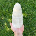 Selenite Lamp Medium