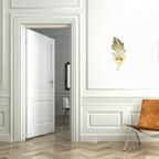 1Pc Wall-Mounted Candle Holder Creative Leaf Design Wall Decor for Living Room Bedroom Dining Accent for Parties and Weddings