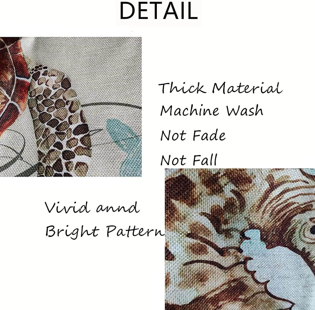 Outdoor Summer Pillow Covers 18X18, Set of 4 Beach Pillow Case, Patio Decoration Cushion Covers Cushion Case for Home Summer Seasonal Decoration