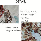 Outdoor Summer Pillow Covers 18X18, Set of 4 Beach Pillow Case, Patio Decoration Cushion Covers Cushion Case for Home Summer Seasonal Decoration