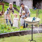 28In Freestanding Birdbaths Bowl Outdoor, Free Standing Garden Bird Bath Bird