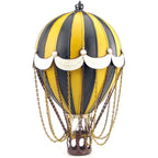 19Th Century European Retro Wrought Iron Hot Air Balloon Model Hotel Store Hanging Ornaments Crafts Home Furnishings Decoration