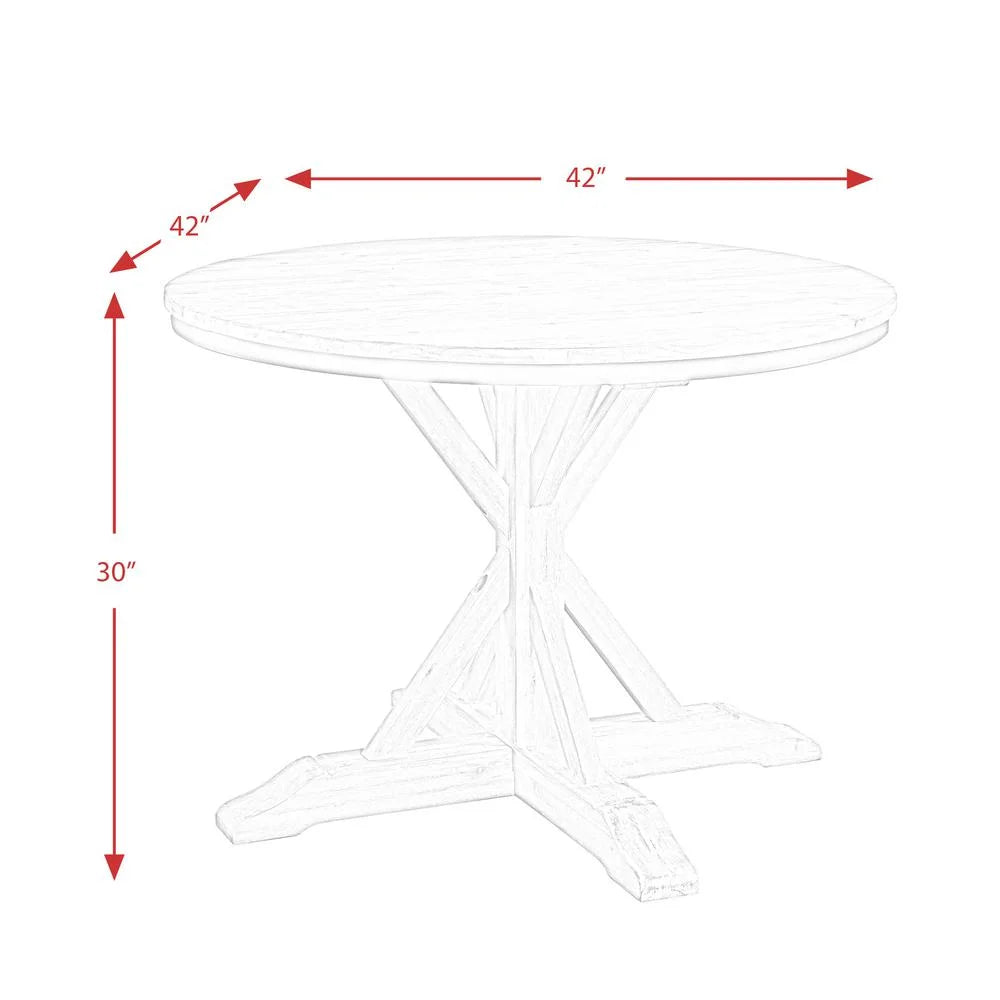 Keaton round Standard Height Dining Table