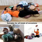 10 Pieces Set 15X15In Large Rock Pillows Cover for Kids Gaming Room Decoration Pillows Case for Bedroom Nursery Cushion Cover Christmas Tree Decoration Pillows Covers