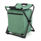 Multi-Function 3-In-1 Compact Camp Chair: Backpack, Stool & Insulated Cooler, W/ External Pockets & Storage Bag, Lightweight, Large Backpack, Fishing, Hiking, Heavy-Duty, Usa-Based