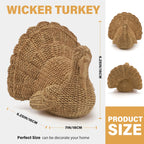 Thanksgiving Turkey Decor, Fall Decorations for Home, Rustic Turkey Thanksgiving Decorations and Fall Table Centerpiece