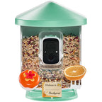 VEVOR Smart Bird Feeder with Camera 2K HD AI Identify Bird Species Auto Capture