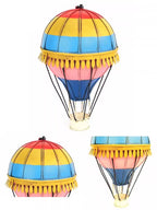 19Th Century European Retro Wrought Iron Hot Air Balloon Model Hotel Store Hanging Ornaments Crafts Home Furnishings Decoration