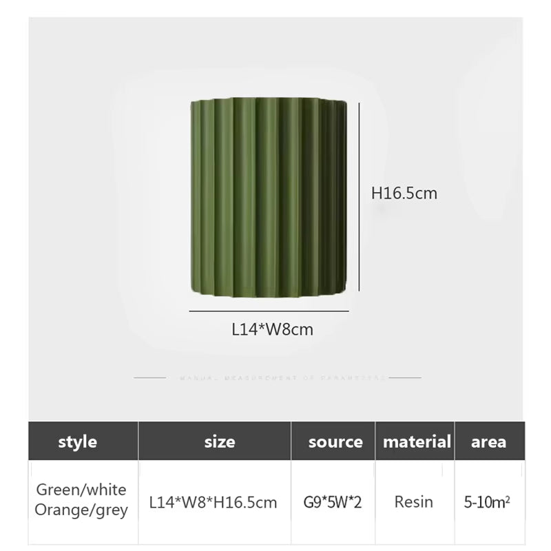 Macaron LED Wall Lamp Resin Home Decor Fixtures Wall Light Luxury Home Decor Wall Sconce for Living Room Bedside Hallway Lamp