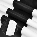 2 Pack Black and White Striped Throw Pillow Covers 18 X 18 Inch Outdoor Patio Pillows Cushion Cover Waterproof Pillow Cases for Couch Pillows Sofa