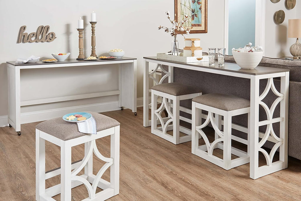 Aria Sofa Bar, Antique White