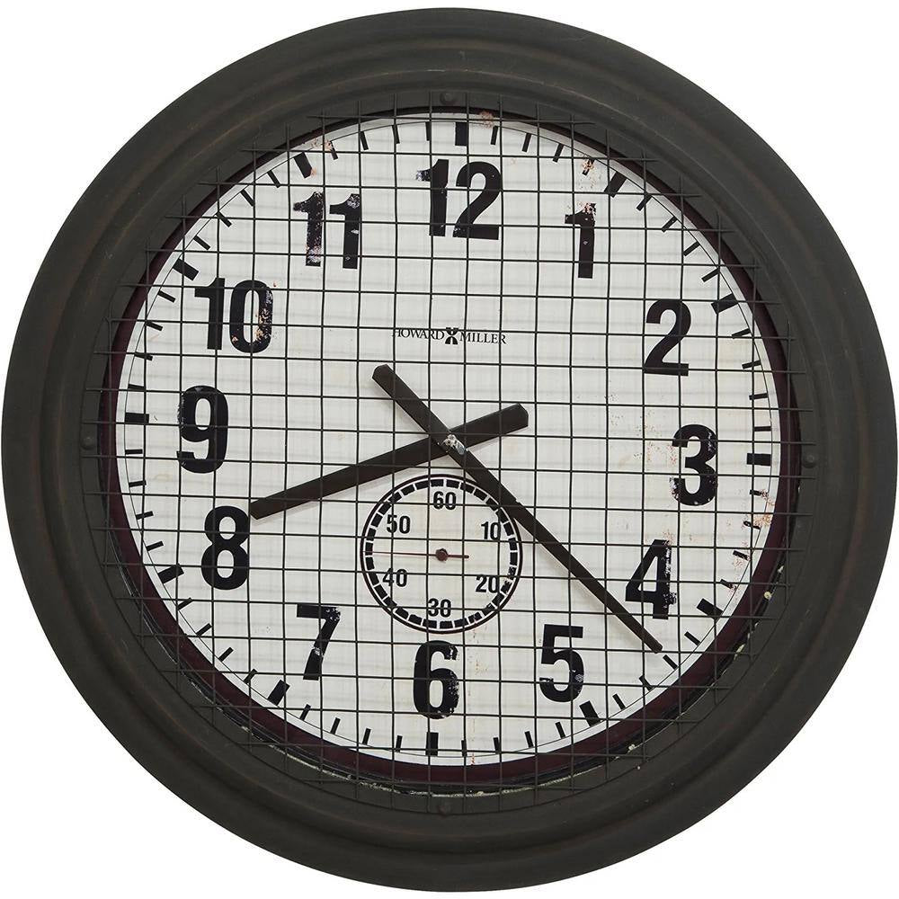 Grid Iron Works Wall Clock
