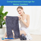 Microfiber Facial Towels - Set of 5 Spa Face Towels for Women, Professional Esthetician Supplies and Esthetician Essentials, Extra Soft, Large U Shaped Massage Spa Towels