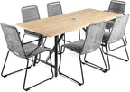 Patio Set - 7-Piece Patio Dining Set - Outdoor Patio Set - Avery Collection - Conversation Set Patio Furniture - Full Set
