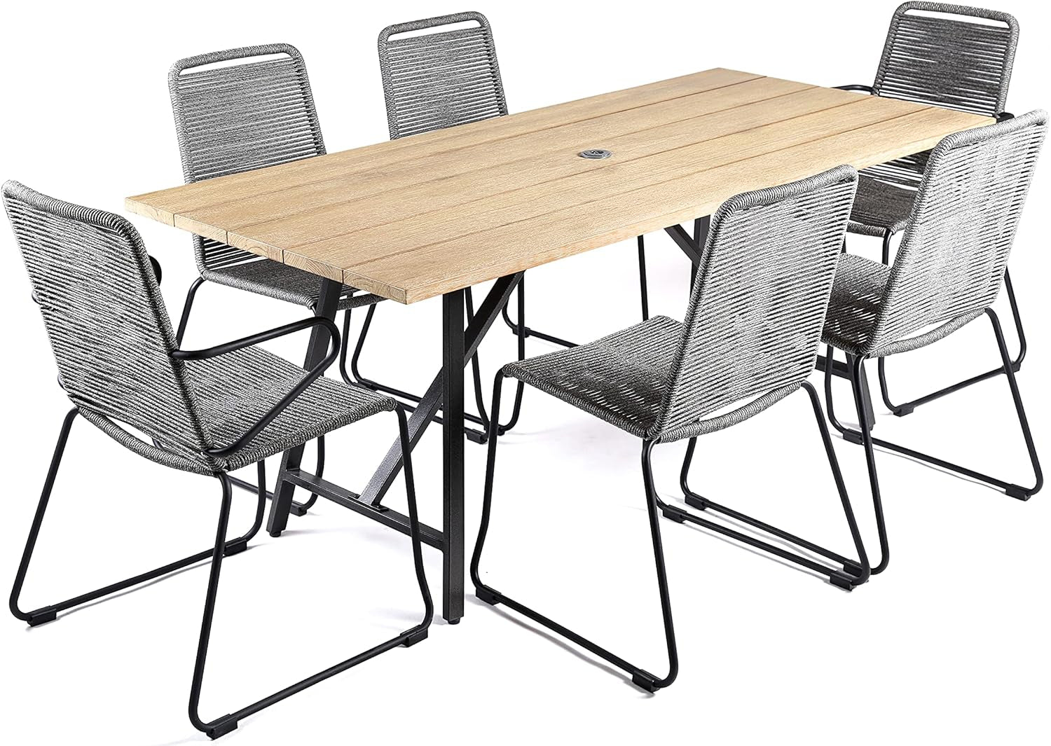 Patio Set - 7-Piece Patio Dining Set - Outdoor Patio Set - Avery Collection - Conversation Set Patio Furniture - Full Set