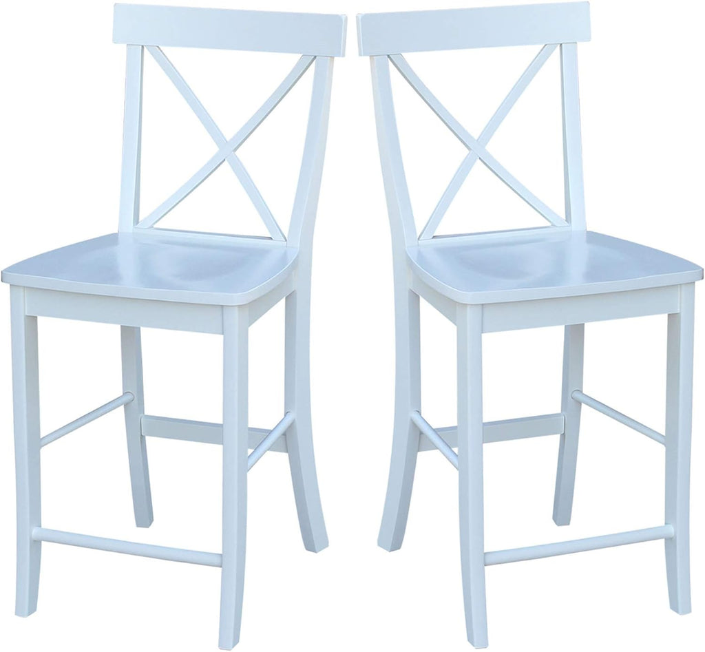 International Concepts X Back Stool Barstool