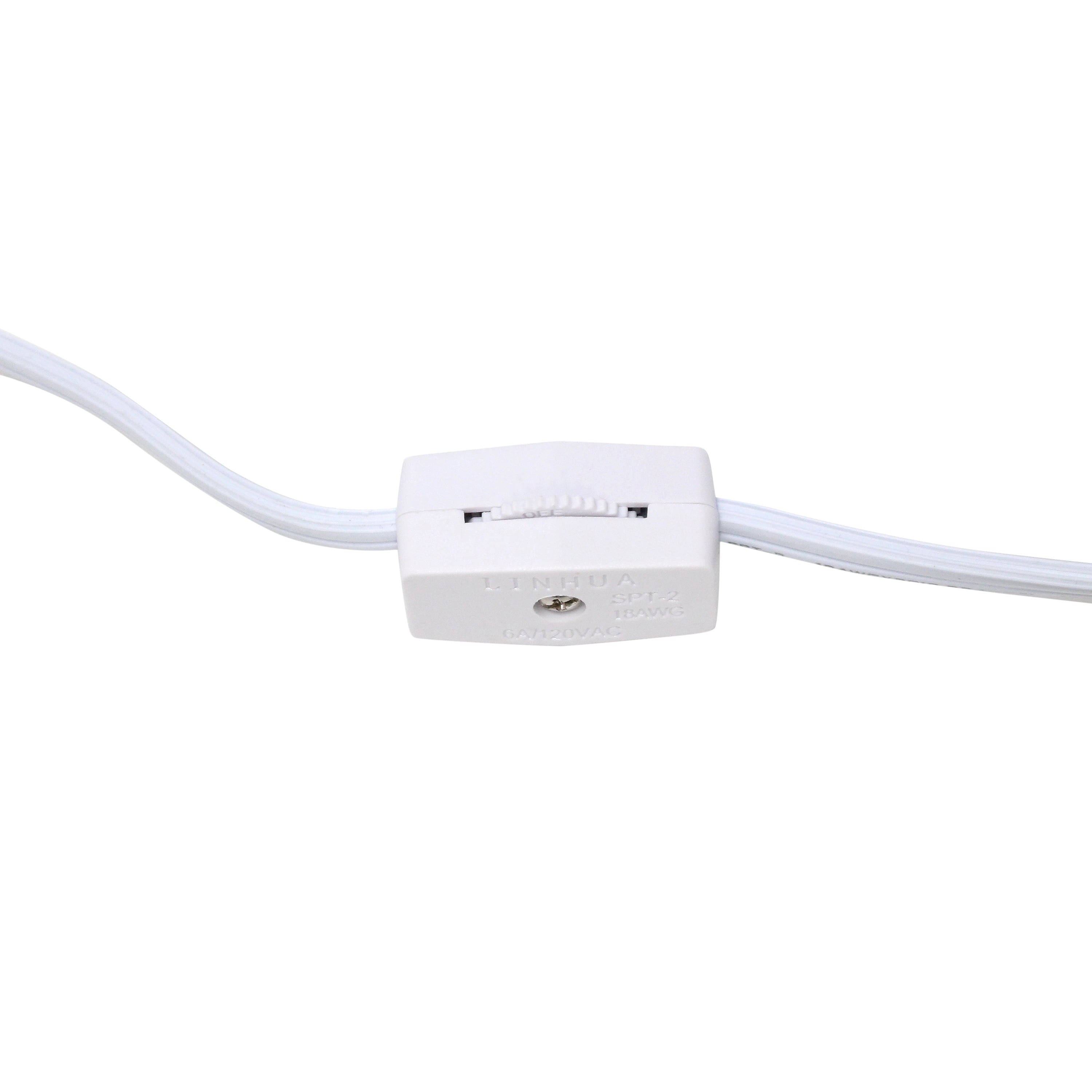 11.81" Basic Chrome Mini Table Lamp with Fabric Shade, Blue