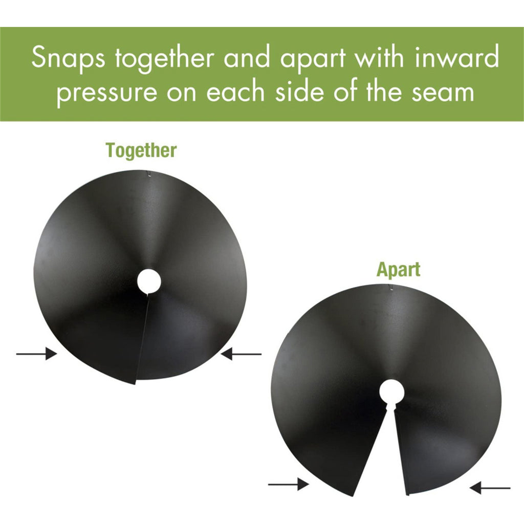 Squirrel Proof Baffle, Protecting outside Pole Bird Feeders and Bird Houses, Hang Mount Raccoon and Squirrel Guard Stopper for Shepherd Hooks, 12Inch