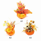 Artificial Pumpkins Table Home Decor House Prop Autumn Fall Harvest Thanksgiving Decoration;Artificial Pumpkins Table Home Decor House Prop Thanksgiving Decoration