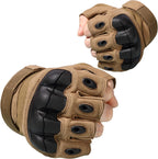 Tactical Fingerless Gloves for Motorbike Motorcycle Cycling Climbing Hiking Hunting Gloves