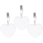 1/2/3PCS Purse Heart LED Light Handbag Lamp Automatic Motion Activated Purse Heart Shaped Light for Women Bah Purse Charm