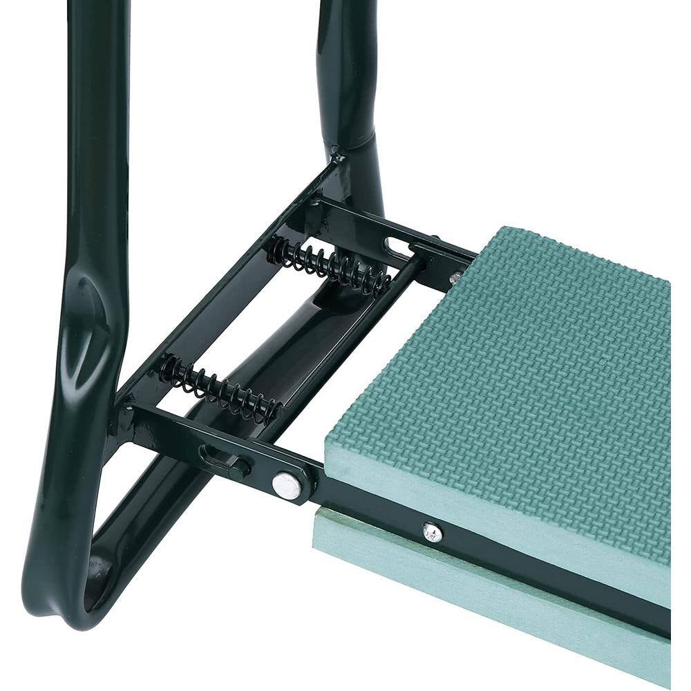 2-Piece, Garden Kneeler Seat Multiuse Portable Garden Bench Garden Stools Foldable Stool, Garden Tool Set