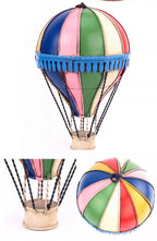 19Th Century European Retro Wrought Iron Hot Air Balloon Model Hotel Store Hanging Ornaments Crafts Home Furnishings Decoration