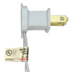 Tropical Palm Tree Indoor Outdoor Patio Light Set - 7' White Wire - 10Ct