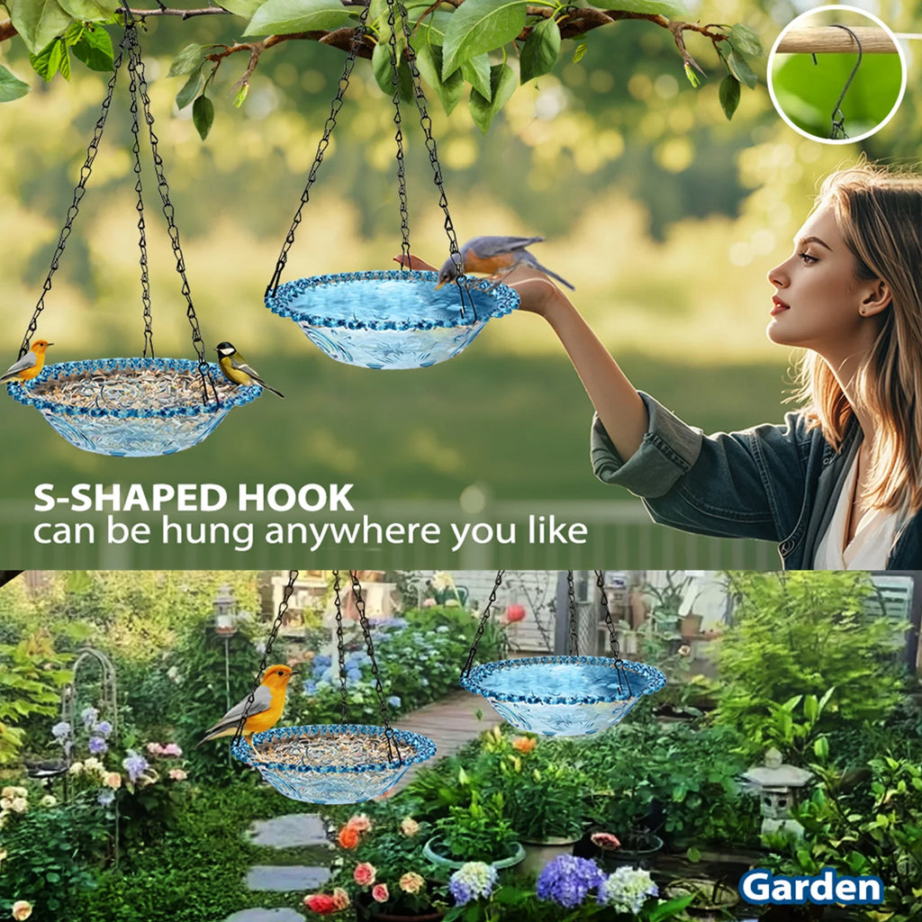 Acrylic Bird Feeder Bird Feeder Outdoor Hanging Bird Feeder