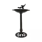 Fairmont Shiny Copper Aluminum and Iron Outdoor Patio Bird Bath