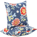 18 In. X 18 In. Outdoor Waterproof Decorative Pillows with Inserts for Patio Furniture, Throw Pillow (Pack of 2)