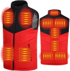 Unisex Heated Vest Jackets for Winter Work USB Charging Lightweight Motorcycle Fishing Heating Clothing