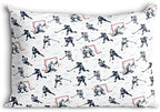 Hockey Action Player Pillowcase | Home Decor