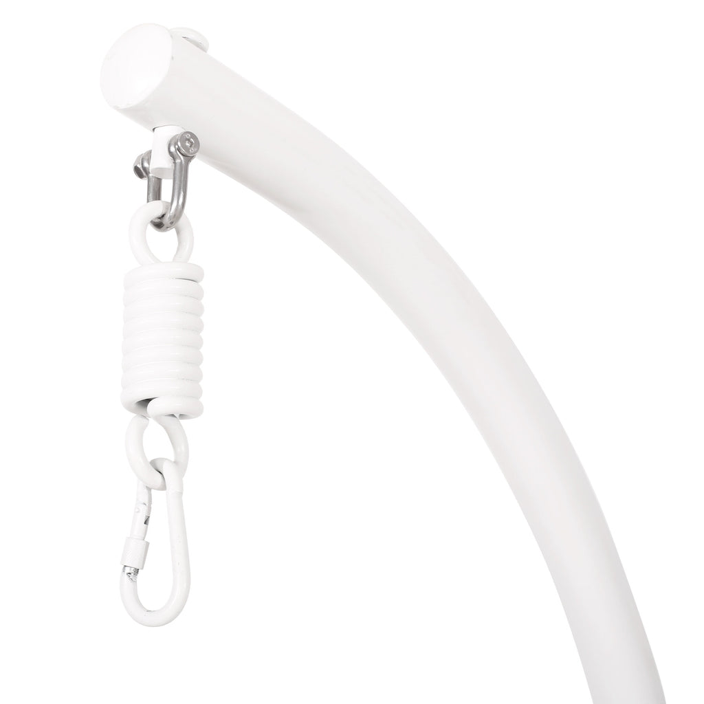 Hanging Chair Bottom White Iron Garden & Outdoor Outdoor & Patio Furniture Patio Furniture Sets