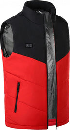 Unisex Heated Vest Jackets for Winter Work USB Charging Lightweight Motorcycle Fishing Heating Clothing