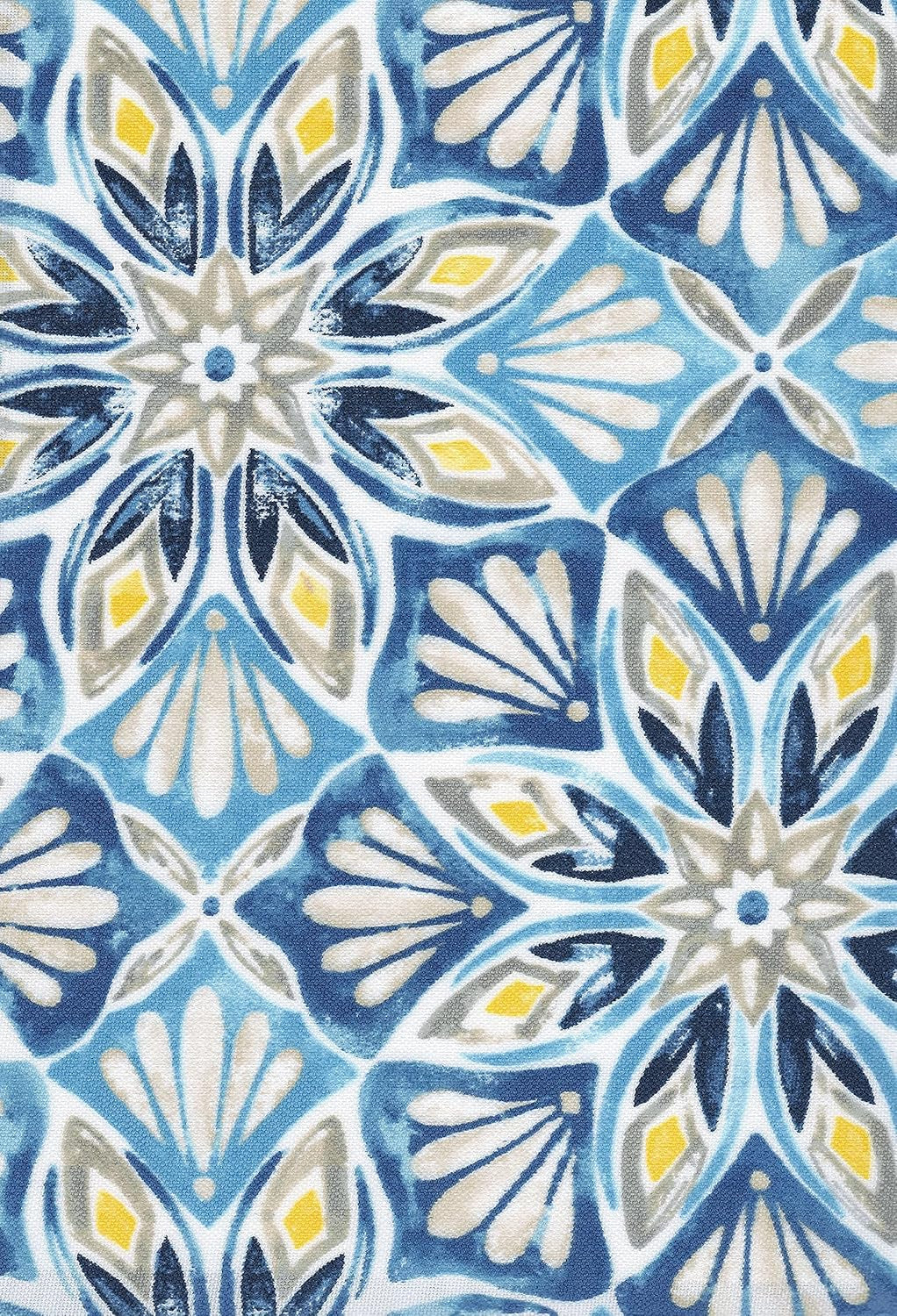 Outdoor Lumbar Toss Pillow Set, 20" W X 12" L, Beryl Pacific Blue Outdoor Pillows