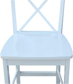 International Concepts X Back Stool Barstool