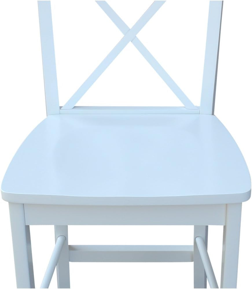 International Concepts X Back Stool Barstool