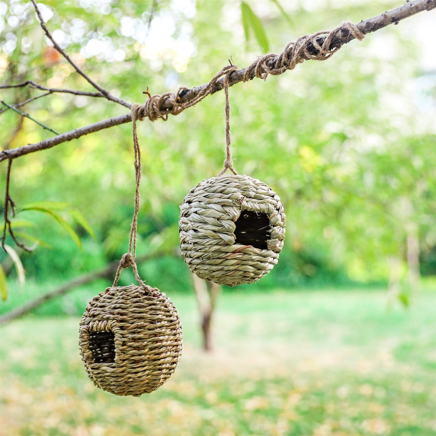 Hanging Bird House - Bird Houses for Outside,Birdhouses for Outdoors Hanging,Set of 2 Hummingbird House. …