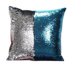 Mermaid Pillows Two Tone Sequins Throw Pillow Cushion Case DIY Case Double Sides Decorative Pillows FBE3