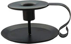 Wrought Iron Taper Candle Holder, Black Candlestick Holders, Candle Holders for Wedding, Dinner, Party Decorations (1 Pcs)