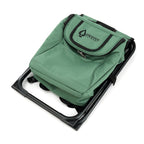 Multi-Function 3-In-1 Compact Camp Chair: Backpack, Stool & Insulated Cooler, W/ External Pockets & Storage Bag, Lightweight, Large Backpack, Fishing, Hiking, Heavy-Duty, Usa-Based