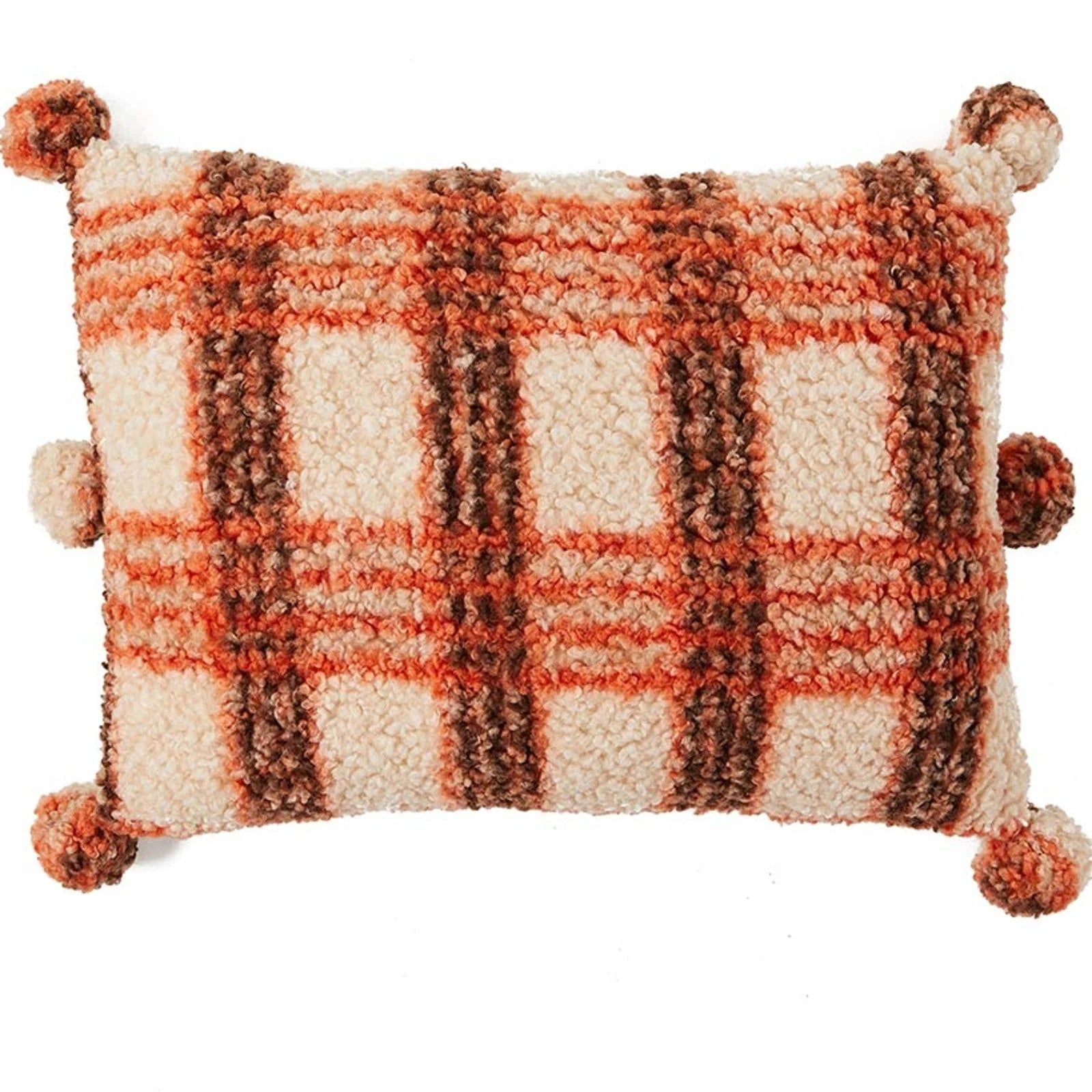 Harvest Accent Pillows - Autumn Plaid