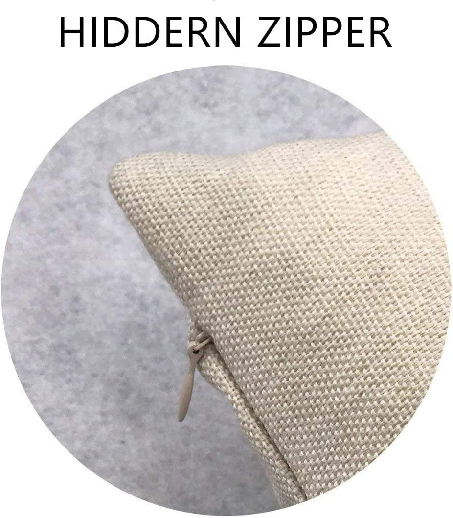 Outdoor Summer Pillow Covers 18X18, Set of 4 Beach Pillow Case, Patio Decoration Cushion Covers Cushion Case for Home Summer Seasonal Decoration