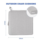 Outdoor Chair Cushions for Patio Furniture, Patio Chair Cushions, Waterproof ...