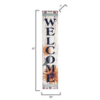 47 In. Home Decor Sunflower Welcome Sign