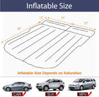 Car Air Mattress, Inflatable Car Mattress for Back Seat, Car Bed with Air Pump, Home Sleeping Pad (SUV Blue)