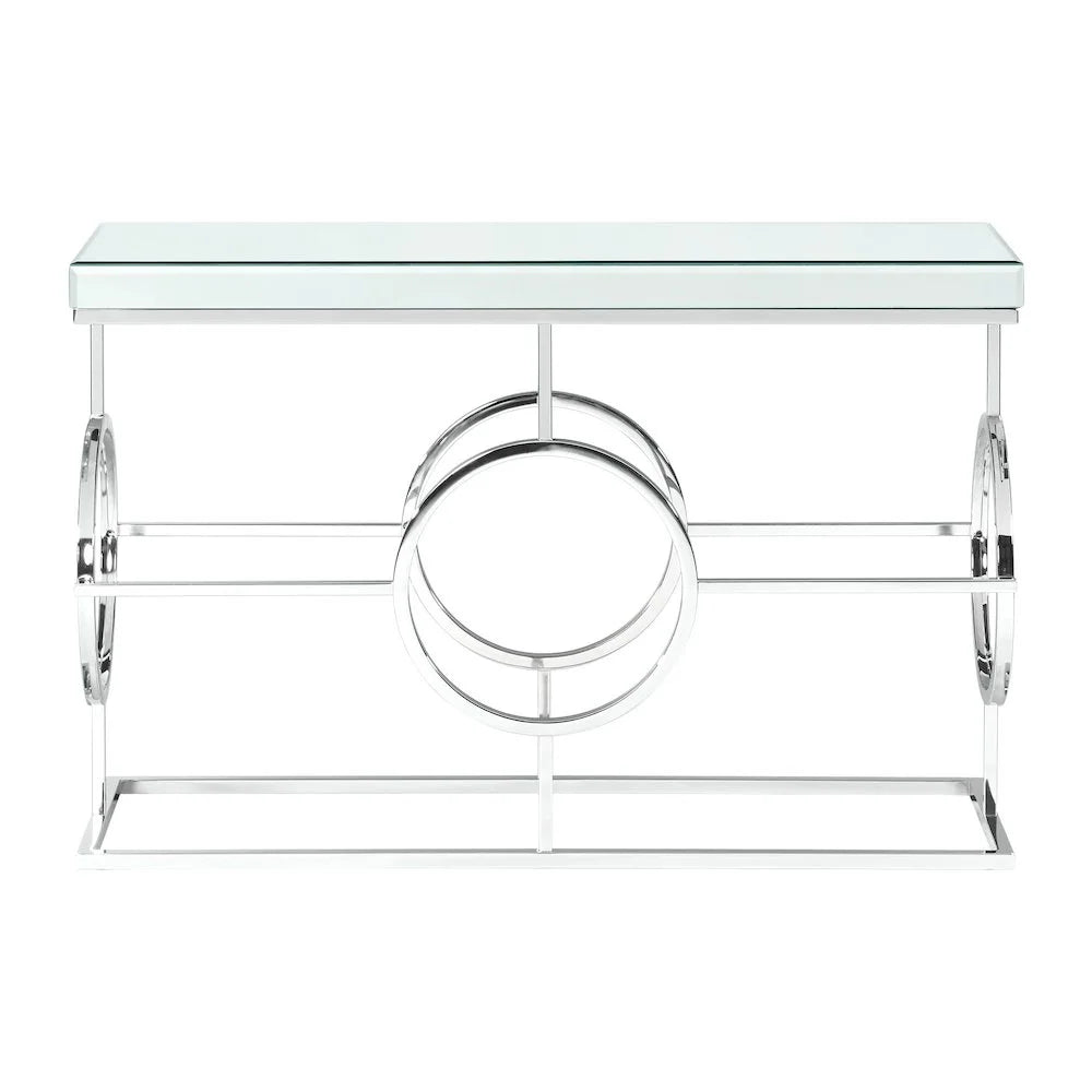Katie Rectangle Mirrored Sofa Table